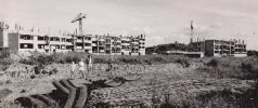 Longwy-Haut en construction dans les années 60