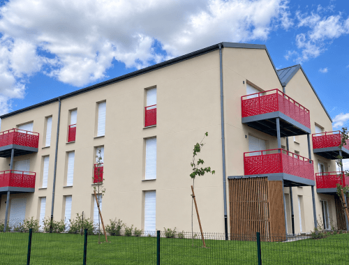 SEICHAMPS - Façade rue de la Haie Cerlin